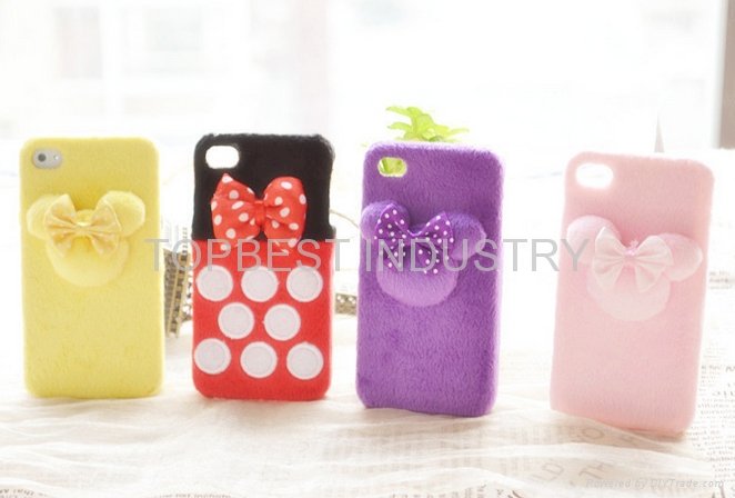 Mobile Case with Plush toy  glued 5