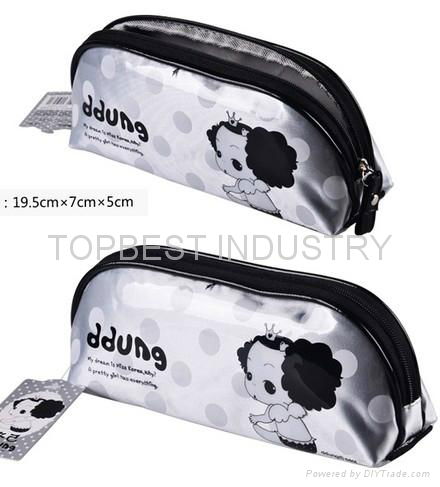 PVC pencil bag with printing manufactor