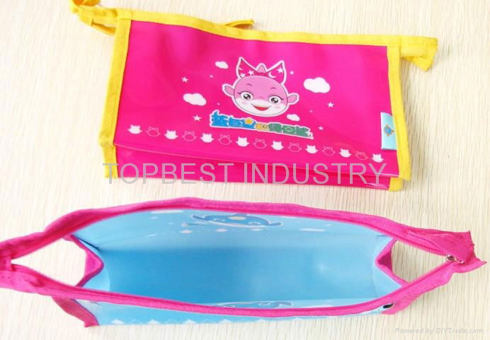 PVC pencil bag with printing manufactor 5