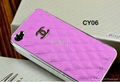 Wholesale Iphone 5 4 4S Case CC Logo Sheep Skin Free Shipping 4