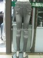 StrawBarbie Zip Elasticity Jeans Leggings 3