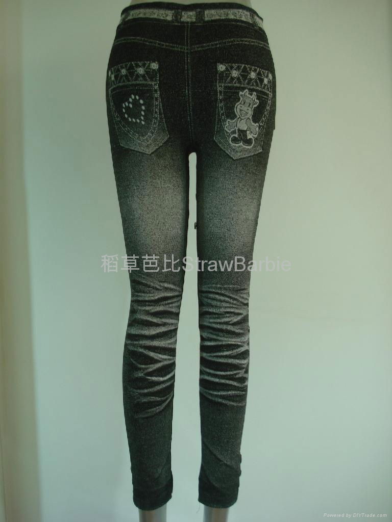 StrawBarbie Lotus Elasticity Jeans Leggings 3