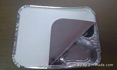 aluminum foil laminated with paper