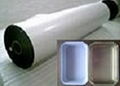 lacquered aluminum foil