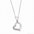 Fashion heart necklace 1