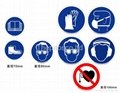 Wear  Protection safety label