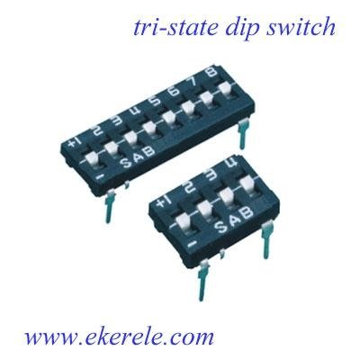 Tri-state Dip Switch