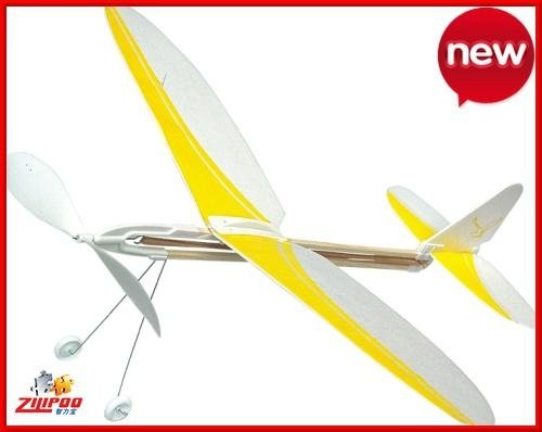 Rubber band powered airplane 2