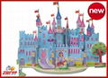 Purple castle 3D puzzle 3