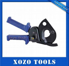 Ratcheting cable cutter 