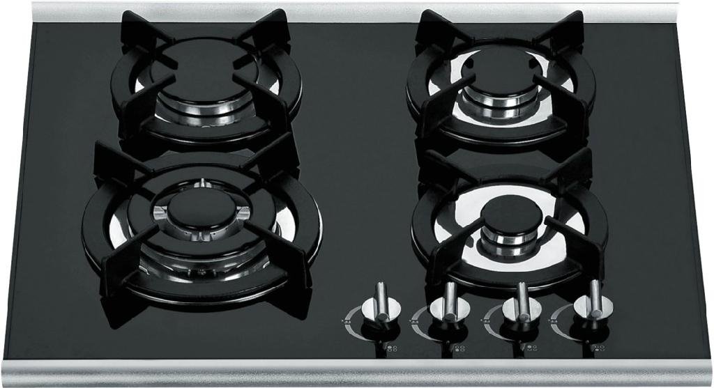 Temperered glass cooktop 