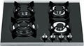 Temperered glass cooktop