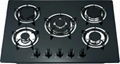 5 Burner Tempered glass cooktop 