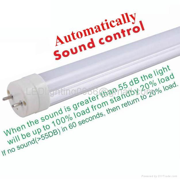 1200mm LED Sound sensor tube(T8)