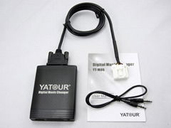 Yatour  CD USB AUX music changer for MAZDA