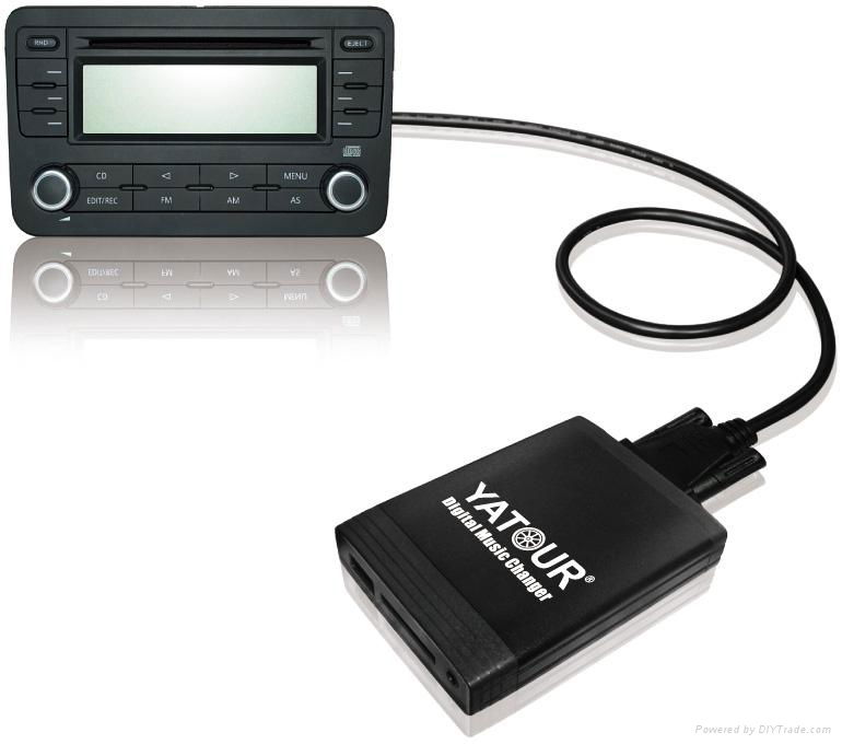 Yatour  CD USB AUX music changer for MAZDA 4