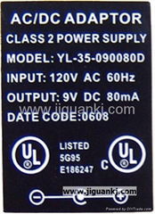 custom plastic electrical nameplate