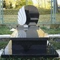 shanxi black granite tombstone