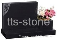 Black granite grave stone 3