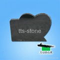 shanxi black granite headstone 4