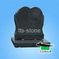 shanxi black granite headstone 5