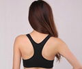 china bra factory:100%cotton cheap sport bra vest 3