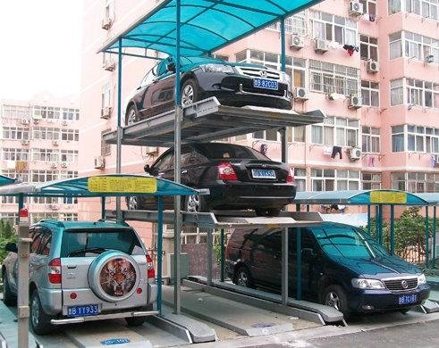 简易升降式停车设备