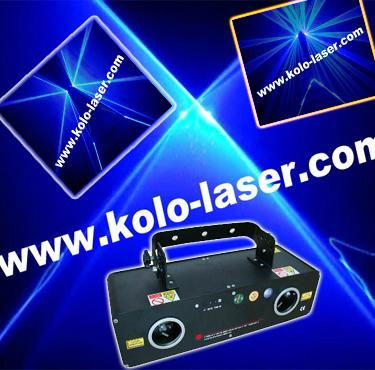 300mW Two Heads Blue Laser DMX