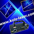 300mW Two Heads Blue Laser DMX 1