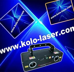 300mW Two Heads Blue Laser DMX