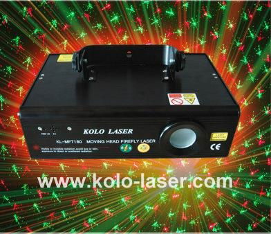 160mW RGY Moving Head Laser for Club Light