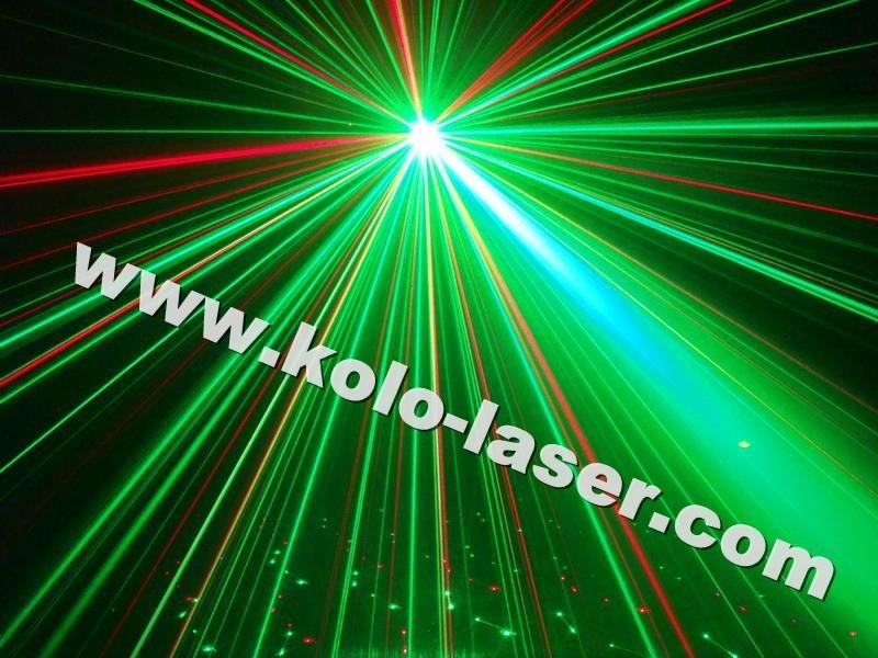 160mW RGY Moving Head Laser for Club Light 3