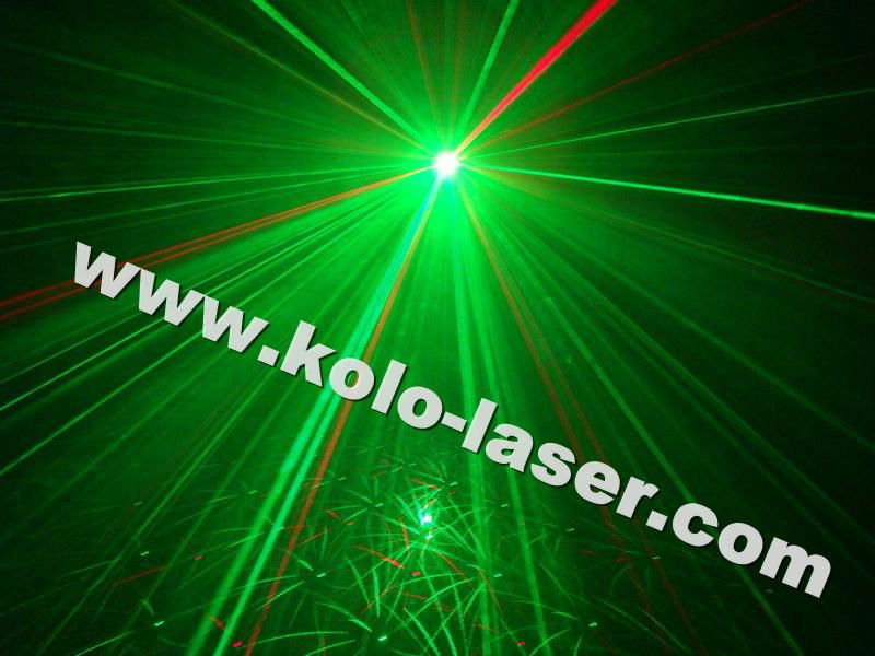 160mW RGY Moving Head Laser for Club Light 4