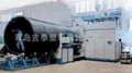 HDPE high diameter hollow wall winding pipe production line 2