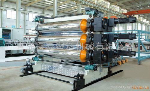 PP/PE plastic sheet extrusion line