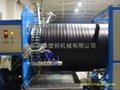 HDPE high diameter hollow wall winding pipe production line 4
