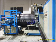 HDPE Large Diameter Hollow Wall Winding Pipe Production Line