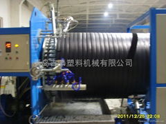 HDPE large diameter water drainage pipe line