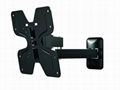 23-37"double arm tilt and swivel TV mount 1