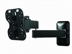 13-23"double arm tilt and swivel TV mount