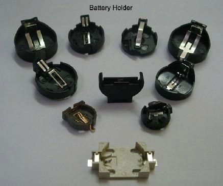 CR1620 button battery holder-DIP 2