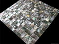 Natural Black lip shell mosaics 1