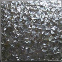 Irrigular White lip mother of pearl mosaic for bathroom tiles 