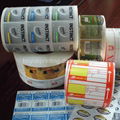 OEM printing adhesive stickers with high