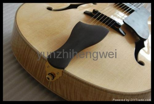 Handmade jazz guitar with solid wood 3