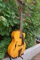 Handmade jazz guitar with solid wood 3