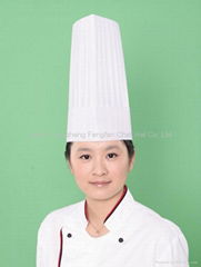 Eco-cotton Flat Top Chef Hat