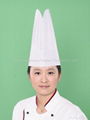 Eco-cotton Round Top Chef Hat