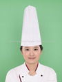 Paper Flat Top Chef Hat 1