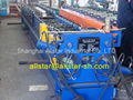 Downspout roll forming machine